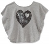 Baby Phat - Kids Girls 2-6x Tod Dolman Sleeve Tunic Top, Grey, 2T