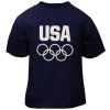 Team USA Infant Primary Logo Short Sleeve Tee (Navy, 18mo.)