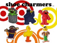 Sesame Street Shoe Charms 6 pc Set - Jibbitz Croc Style : Elmo, Big Bird, Cookie Monster, Bert & Ernie, Oscar Sesame Street Shoe Charms 6 pc Set - Jibbitz Croc Style : Elmo, Big Bird, Cookie Monster, Bert & Ernie, Oscar