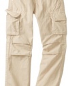 True Religion Boys 8-20 Isaac Big T Stitch Cargo Pant, Khaki, 14