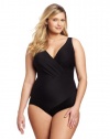 Miraclesuit Women's Plus Size Solid Oceanus