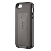 Speck Products SmartFlex View Case for iPhone 5 - Retail Packaging - Black/Black/Slate Grey