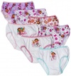 Handcraft Girls 2-6x Nick Dora 7 Pack Panty, Multi, 6