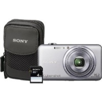 Sony Cyber-Shot DSC-WX70BDL 16.2MP CMOS Digital Camera with 4 GB Memory Card and Case (Silver) (2012 Model) Sony Cyber-Shot DSC-WX70BDL 16.2MP CMOS Digital Camera with 4 GB Memory Card and Case (Silver) (2012 Model)
