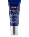 Made with cooling cucumber and alfalfa extracts to energize and hydrate the thinner skin of the eye area. Its potent blend of Vitamin E and caffeine fight fatigue as it helps combat dark circles and puffiness. With regular use, skin appears strengthened and the look of fine dehydration lines is reduced. 0.5 oz.