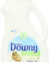 Downy Ultra Fabric Softener Free and Sensitive Liquid, 40-Load (34 fl. oz.) Bottle (Pack of 6)