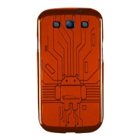 Orange Cruzerlite Bugdroid Circuit TPU Case for Samsung Galaxy S III (Sprint, AT&T, T-Mobile, US Cellular, Verizon) Orange Cruzerlite Bugdroid Circuit TPU Case for Samsung Galaxy S III (Sprint, AT&T, T-Mobile, US Cellular, Verizon)