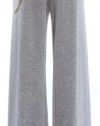 Juicy Couture Silver Lining Velour Hearts Original Drawstring Relaxed Leg Lounge Pant X-Large