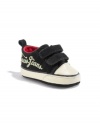 GUESS Kids Boys Baby Trevor Low Ez Sneakers - Black Sued, BLACK (3)