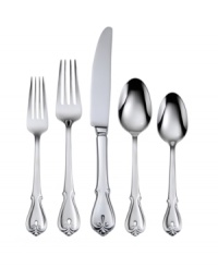 It's tradition. A pierced handle reminiscent of classic flatware but crafted in top-quality stainless steel makes the Harmonic place setting a sophisticated go-to for today's formal tables. By Oneida. It's tradition. A pierced handle reminiscent of classic flatware but crafted in top-quality stainless steel makes the Harmonic place setting a sophisticated go-to for today's formal tables. By Oneida.