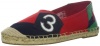 Polo Ralph Lauren Kids Rugby Bowman II Shoe (Toddler/Little Kid/Big Kid),Red/Navy,1.5 M US Little Kid