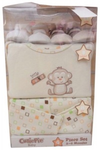 Cutiepie 4 Piece Box Set, Cute Monkey Cutiepie 4 Piece Box Set, Cute Monkey