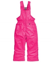 Ready to romp. She'll love fresh snowfalls when she has this snow bib from Protection Systems to play in. Ready to romp. She'll love fresh snowfalls when she has this snow bib from Protection Systems to play in.