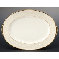 Noritake White Palace 16-Inch Oval Platter Noritake White Palace 16-Inch Oval Platter