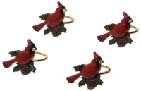 Lenox Cardinal Napkin Rings, Set of 4, Gold Lenox Cardinal Napkin Rings, Set of 4, Gold