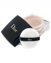 Modern beauty. Retro-glamour. The chic new look of Dior's new loose and pressed powders pay homage to Christian Dior's legendary New Look of 1947. A new direction in powder formulation, they create a matte finish with continuous moisture release to keep skin up to 10% more hydrated even after 6 hours of wear, giving the skin a fresh, radiant new look. Elegantly designed with a midnight blue lid for the loose powder. A return to luxury. Feminine, chic and very Dior.