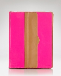 We love Rebecca Minkoff's bold, trend-right accessories, and this neon iPad easel is a perfect example of the look. Use it to upgrade your style status.