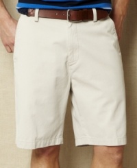 Don't sell your style short. Put on a pair of these classic twill shorts from Nautica for a complete casual look. Don't sell your style short. Put on a pair of these classic twill shorts from Nautica for a complete casual look.