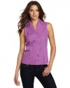 Jones New York Women's Sleeveless Easy Care Blouse