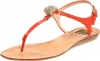 Dolce Vita Women's Isolde Sandal, Melon Snake, 8.5 M US