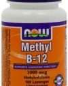 NOW Foods Methyl B-12 1000mcg, 100 Lozenges