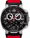 Tissot Men's T0484172705701 T-Race Red Strap Chronograph Watch