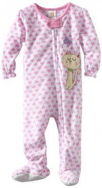 ABSORBA Baby-Girls Infant Girls Blanket Sleeper, White/Pink, 12 Months ABSORBA Baby-Girls Infant Girls Blanket Sleeper, White/Pink, 12 Months