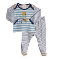 ABSORBA Baby-Boys Newborn 2 Piece Pant Set ABSORBA Baby-Boys Newborn 2 Piece Pant Set