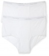 Calvin Klein Big and Tall Men's Big 2 Pack Brief, White, 54