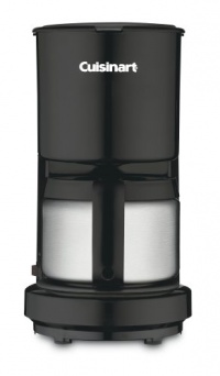 Factory-Reconditioned Cuisinart DCC-450BKFR 4-Cup Coffeemaker with Stainless Steel Carafe, Black Factory-Reconditioned Cuisinart DCC-450BKFR 4-Cup Coffeemaker with Stainless Steel Carafe, Black