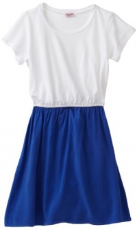 Splendid Girls 7-16 Colorblock Dress, Cobalt, 12