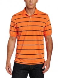IZOD Men's Short Sleeve Honeycomb Stripe Pique Polo IZOD Men's Short Sleeve Honeycomb Stripe Pique Polo