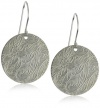 Lotus Jewelry Studio Sterling Silver Floral Disc Earrings