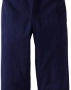 Kitestrings Boys 2-7 Toddler Flat Front Twill Pant With Side Seam Pockets, Peacoat Navy, 2T