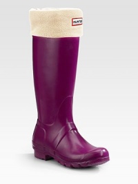 Waterproof rubber essential is finished with a buckle detail and the classic Hunter logo. Heel, ¾ (20mm) Shaft, 15 Leg circumference, 15 Buckle detail on upper Padded insole Rubber sole ImportedOUR FIT MODEL RECOMMENDS ordering true whole size; ½ sizes should order the next whole size up.Additional Information Women's Shoe Size Guide (International Equivalents) Waterproof rubber essential is finished with a buckle detail and the classic Hunter logo. Heel, ¾ (20mm) Shaft, 15 Leg circumference, 15 Buckle detail on upper Padded insole Rubber sole ImportedOUR FIT MODEL RECOMMENDS ordering true whole size; ½ sizes should order the next whole size up.Additional Information Women's Shoe Size Guide (International Equivalents)