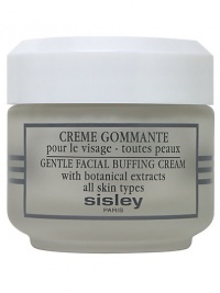 A scrub cream which works gently to lift impurities from the skin surface. The Buffing Cream is applied like a mask, then rolled off, taking with it dead skin cells and impurities that can dull the complexion. The very gentle formula contains Matricaria, which has soothing and softening properties particularly beneficial to fragile skins. With regular use, it helps refine skin texture and preserve its smooth, even appearance. A scrub cream which works gently to lift impurities from the skin surface. The Buffing Cream is applied like a mask, then rolled off, taking with it dead skin cells and impurities that can dull the complexion. The very gentle formula contains Matricaria, which has soothing and softening properties particularly beneficial to fragile skins. With regular use, it helps refine skin texture and preserve its smooth, even appearance.