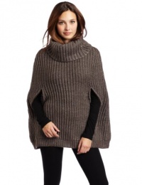 BCBGMAXAZRIA Women's Harvey Turtleneck Cape Sweater BCBGMAXAZRIA Women's Harvey Turtleneck Cape Sweater