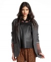 In an oversized shape, this Bar III tweed blazer is a must-have for fall layering!