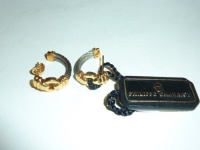 Philippe Charriol 18K Yellow Gold 'Classique' Collection Cable Earrings NWT Philippe Charriol 18K Yellow Gold 'Classique' Collection Cable Earrings NWT
