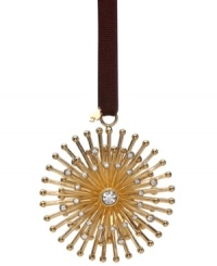 Bursting with whimsy, this gold-plated ornament from kate spade new york is destined for holiday stardom. With spade charm. Bursting with whimsy, this gold-plated ornament from kate spade new york is destined for holiday stardom. With spade charm.