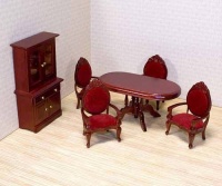 Melissa & Doug Deluxe Doll - House Dining Room Furniture Melissa & Doug Deluxe Doll - House Dining Room Furniture