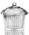 As sweet as its contents, Godinger's cupcake candy dish features a lid of sparkly glass frosting... with a cherry on top!