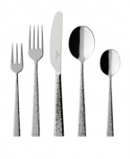 A hammered finish gives the Blacksmith flatware set from Villeroy & Boch a handcrafted feel, imparting a rustic, yet refined, simplicity. Fashioned in 18/10 stainless steel.