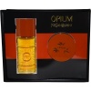 Opium by Yves Saint Laurent for Women Gift Set 3.3 Ounce EDT Spray, 6.6 Ounce Rich Body Creme