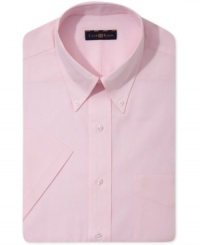 Get your business style all buttoned up with this dress shirt from Club Room. Get your business style all buttoned up with this dress shirt from Club Room.