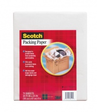 Scotch Packing Paper, 19.75 x 25 Inch, 75 Sheets (8037S-DC) Scotch Packing Paper, 19.75 x 25 Inch, 75 Sheets (8037S-DC)