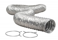 Dundas Jafine BTD48TC ProFlex Clothes Dryer Transition Duct UL 2158A Listed & Marked With 2 Tension Clamps, 4-Inch by 8-Foot Dundas Jafine BTD48TC ProFlex Clothes Dryer Transition Duct UL 2158A Listed & Marked With 2 Tension Clamps, 4-Inch by 8-Foot