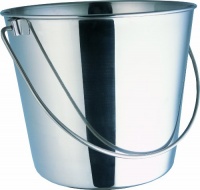 Indipets Heavy Duty Stainless Steel Pail, 9-Quart Indipets Heavy Duty Stainless Steel Pail, 9-Quart