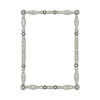 This meticulously detailed frame is accented with dozens of hand-set Swarovski® crystals and beads.