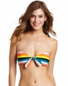 Roxy Juniors Sweet Horizon Knotted Bandeau Top